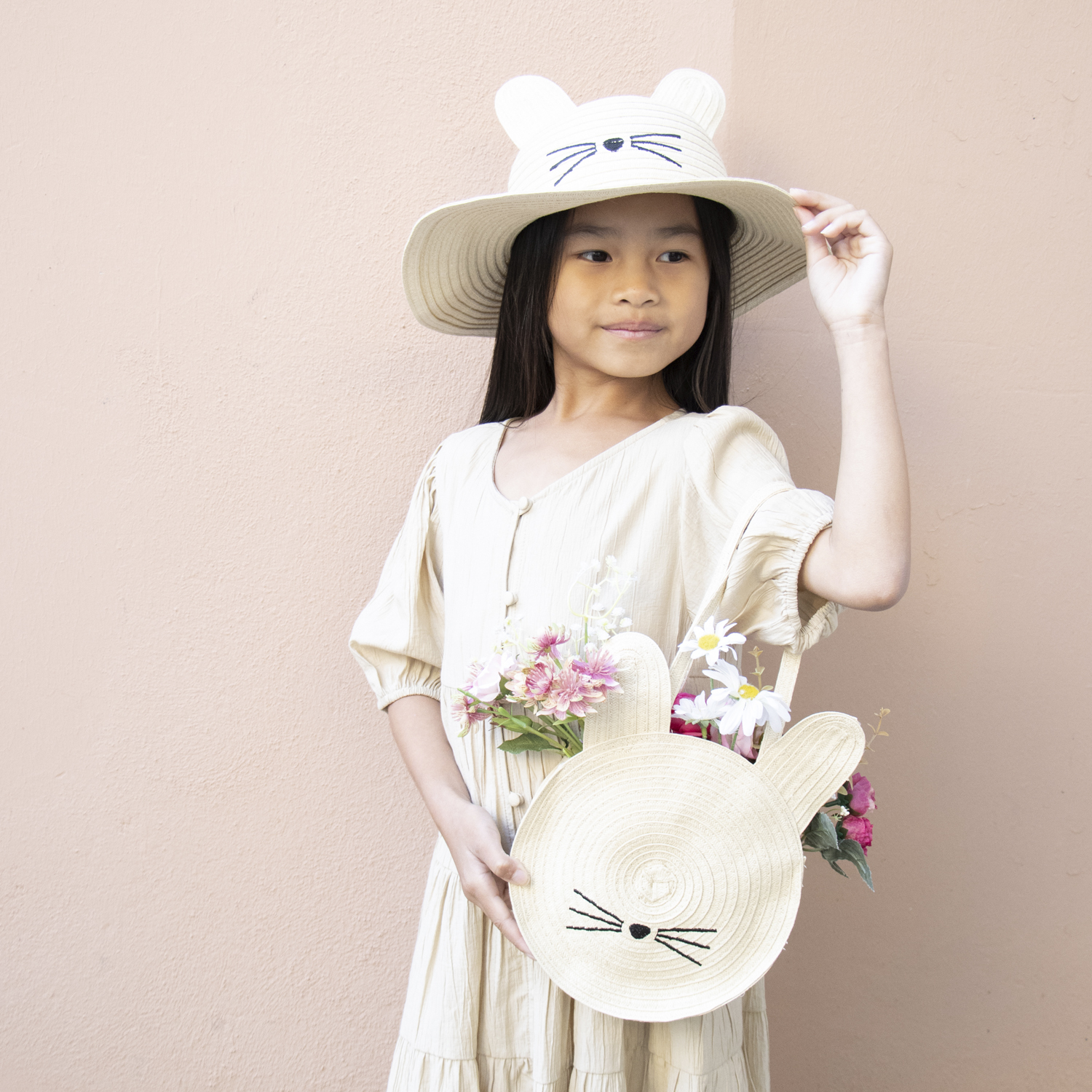 Betty Bunny Hat and Bag